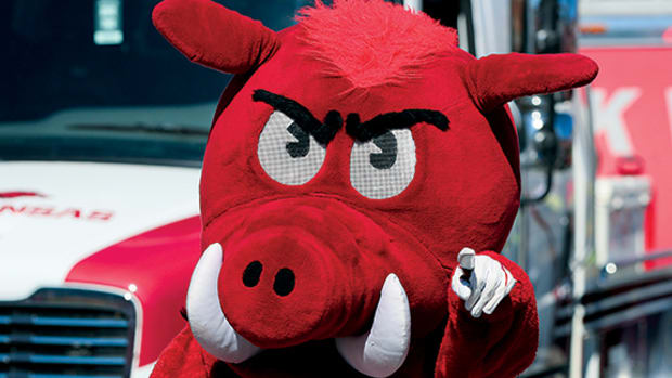 Arkansas Razorback Mascot